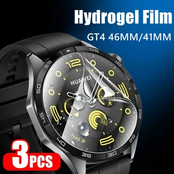 3PCS Ecran Protector pentru Huawei Watch GT 4 46mm 41mm GT4 Moale Hidrogel Film