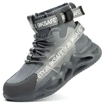 Oamenii De Siguranță De Top De Muncă Pantofi Respirabil De Înaltă Calitate Adidasi Steel Toe Puncție Dovada Cizme De Siguranță Indestructibil