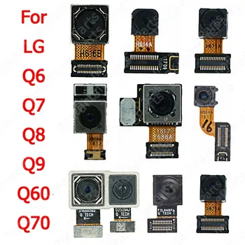Fata Spate Vedere din Spate aparat de Fotografiat Selfie Pentru LG Q6 Q7 Q8 Q9 Q60 Q70 din Spate cu care se Confruntă Camera de Înlocuire a Modulului de Piese de Schimb Flex Cablul