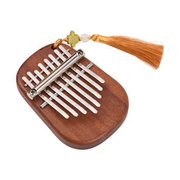Mini Degetul mare Pian 8 Taste Muzicale Portabile Instrument cu Ton Hammer Cadou pentru Adulți
