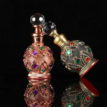 Moda Stil Arab Plivitul Decor Orientul Mijlociu Parfumul Stil Container De Unică Folosință, Sticle Goale, Sticle De Sticla De Parfum