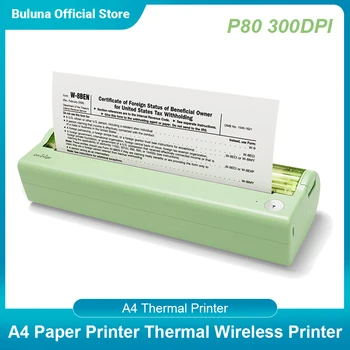 PeriPage Hârtie A4 Imprimanta Direct Termica de Transfer Wireless de Imprimantă Rezoluție de 300DPI Mobil 210mm Mini Mobile Photo Printer USB